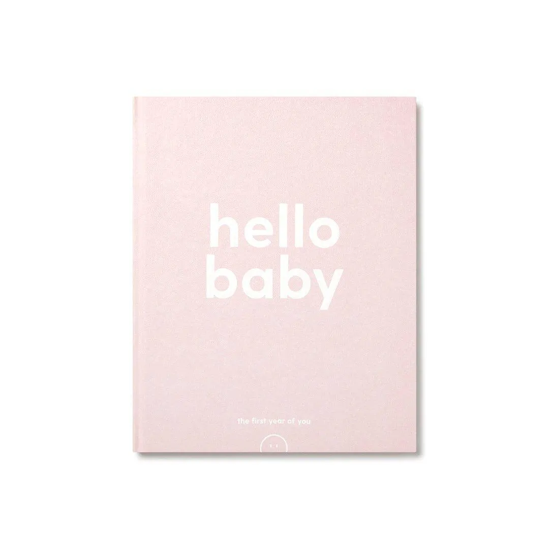 MORI Hello Baby Book - Blush