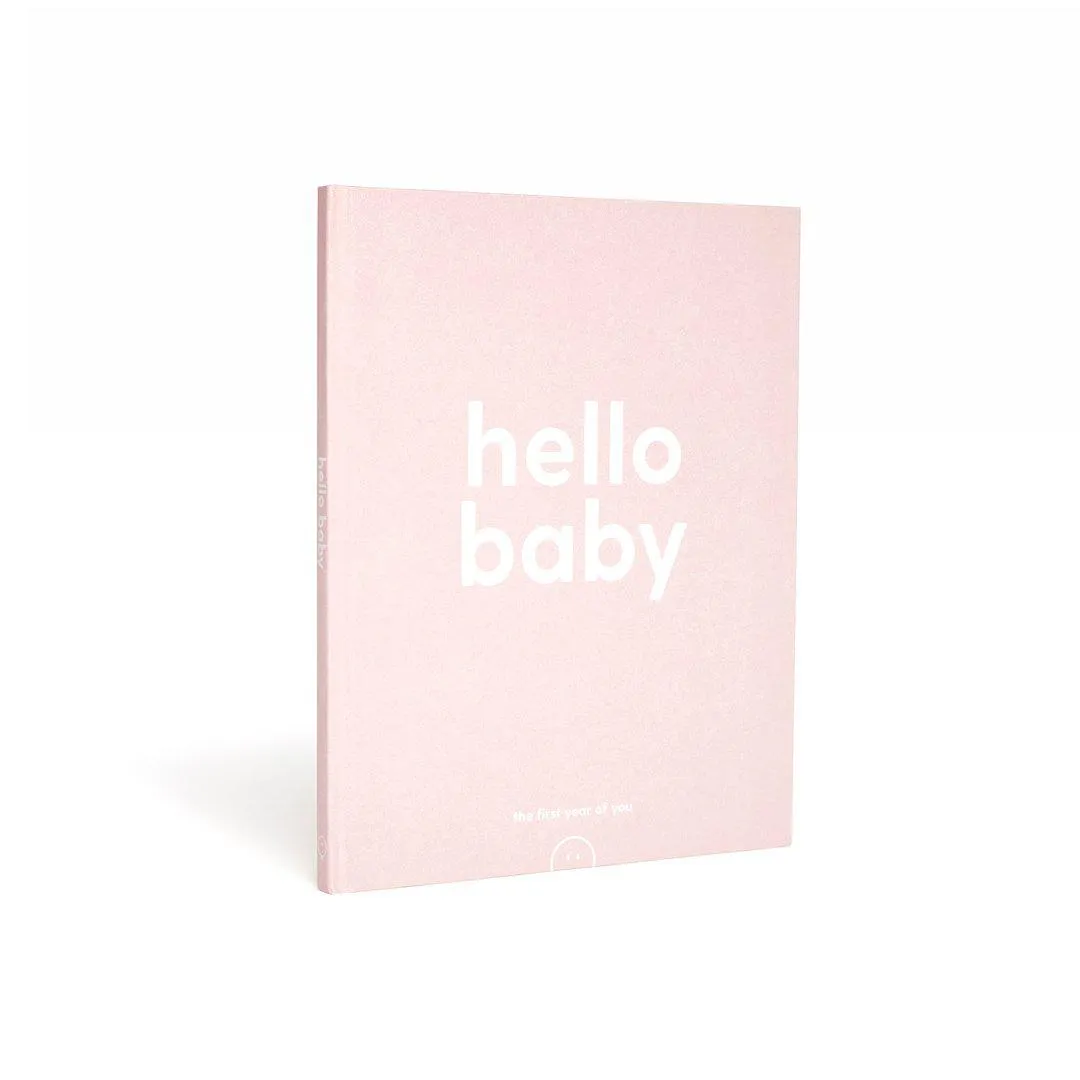 MORI Hello Baby Book - Blush