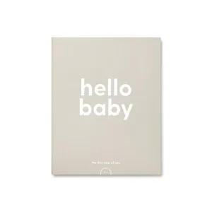 MORI Hello Baby Book - Grey
