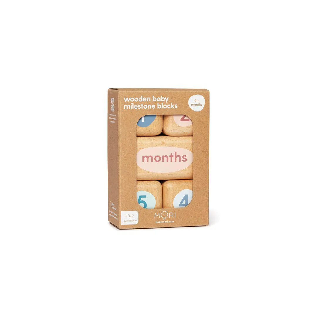 MORI Wooden Milestone Blocks - Multi