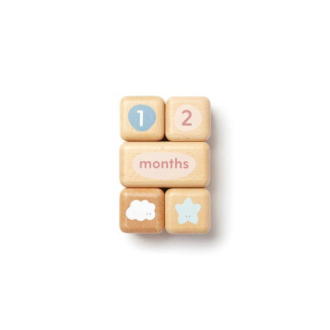 MORI Wooden Milestone Blocks - Multi