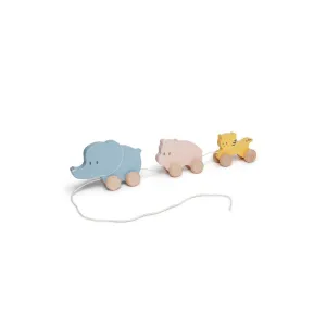 MORI Wooden Pull-Along Toy - Animals