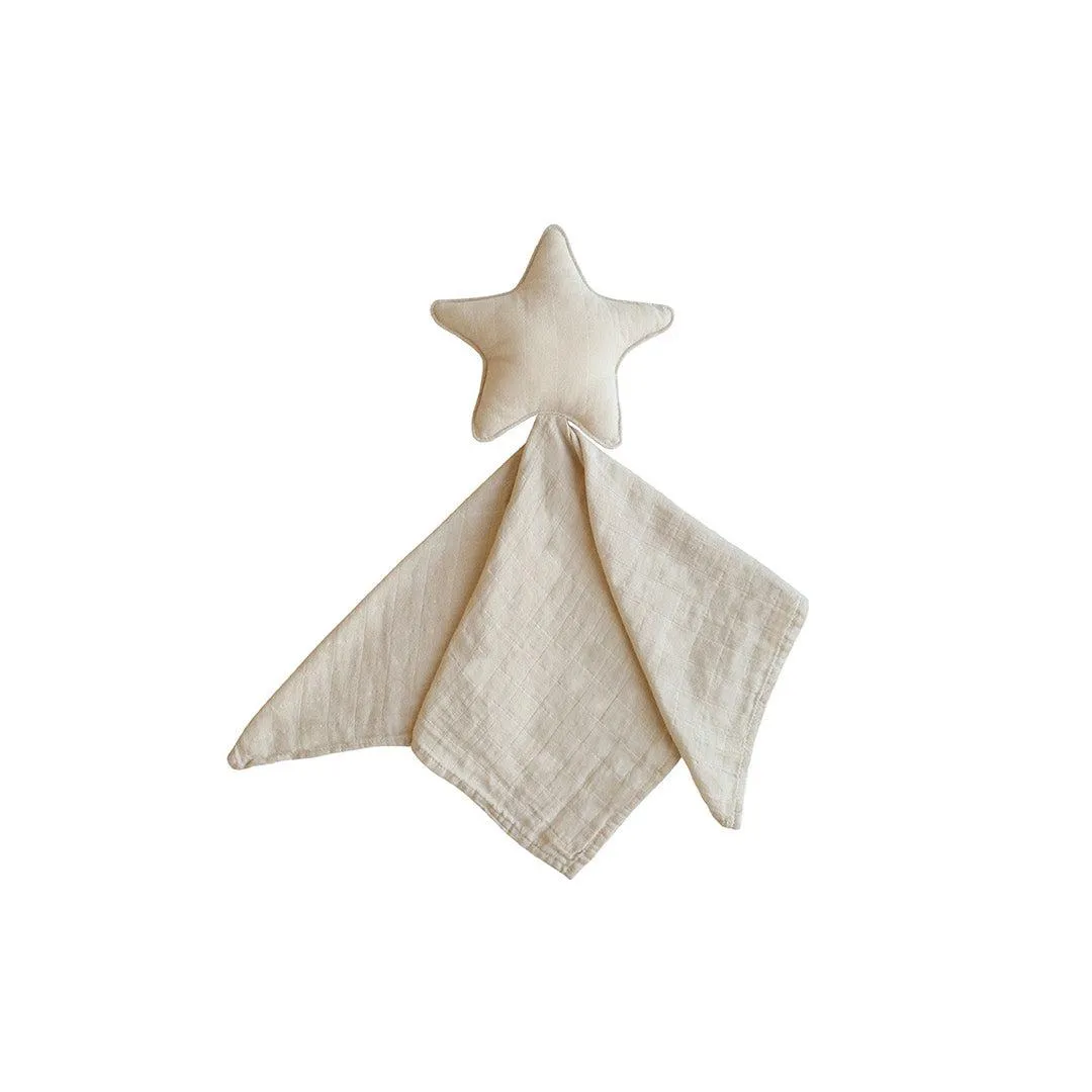 Mushie Lovey Blanket - Star/Fog
