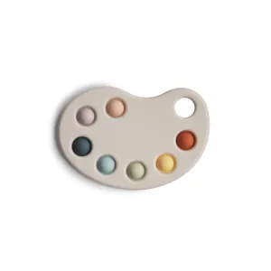 Mushie Paint Palette Press Toy - Multi