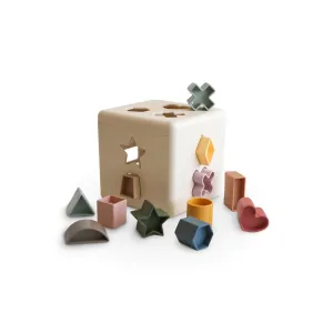 Mushie Shape Sorting Box