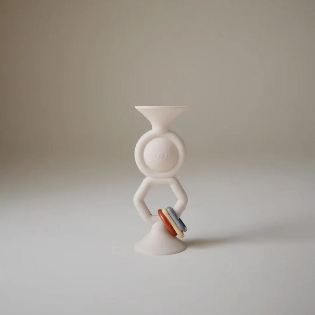 Mushie Suction Toy - Hexapop - Shifting Sand
