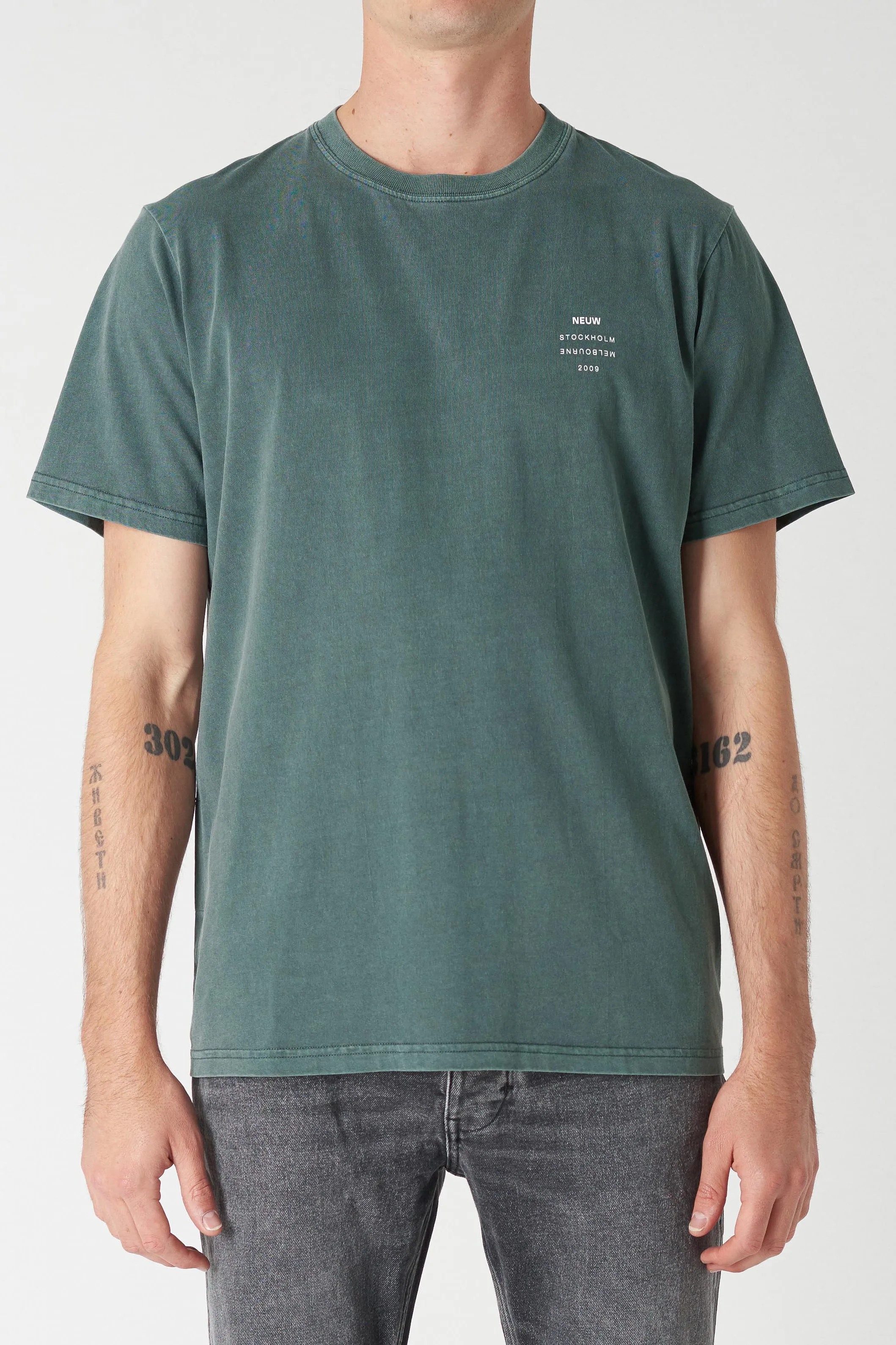 Neuw Organic Band Tee Pine