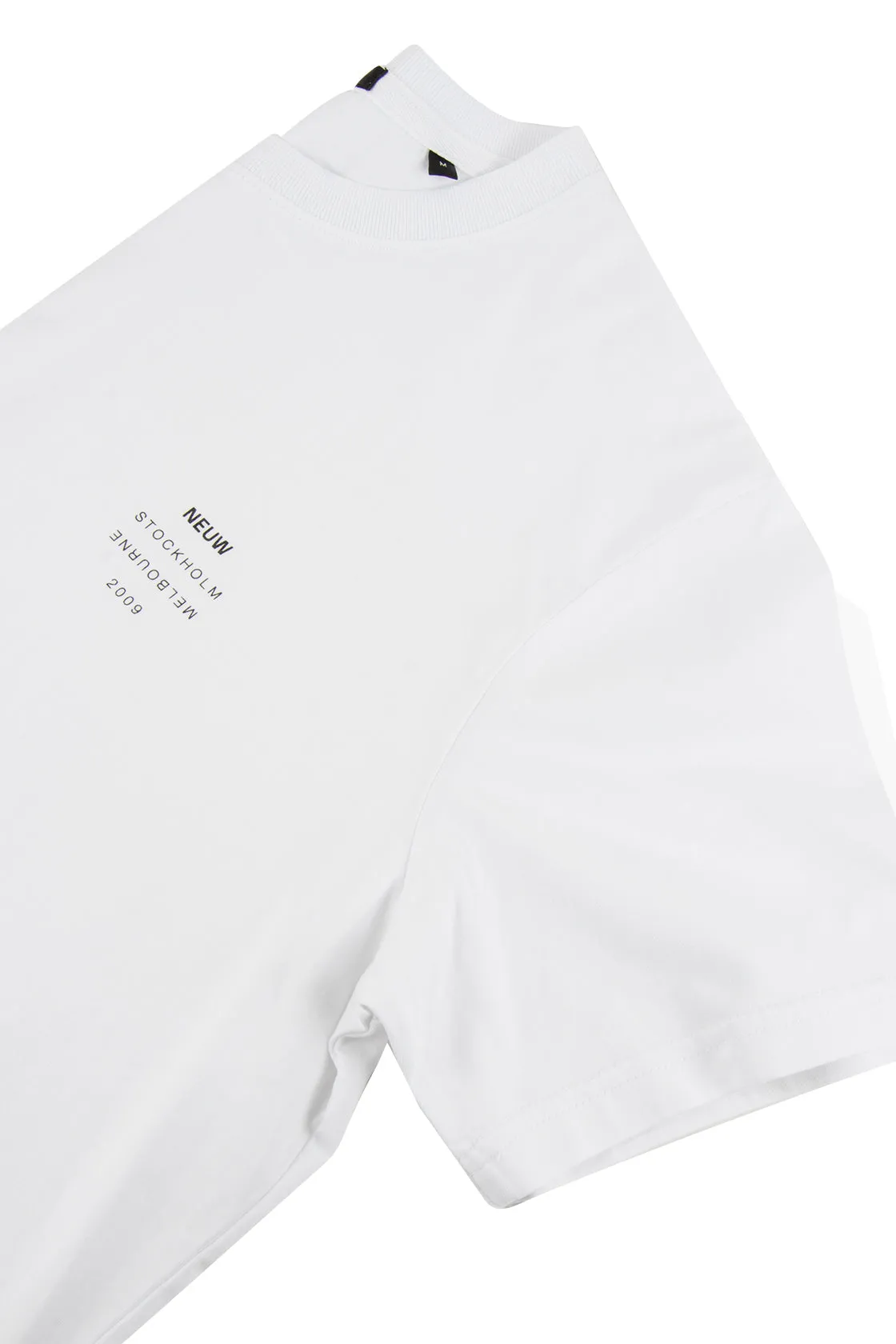 Neuw Organic Band Tee White
