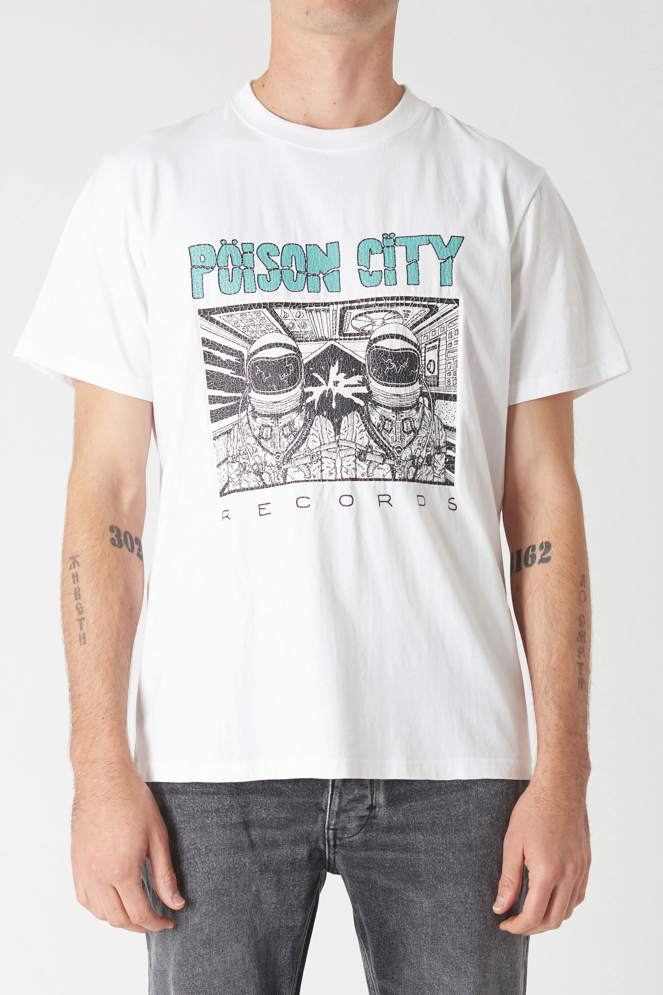 Neuw Poison City Band Tee White