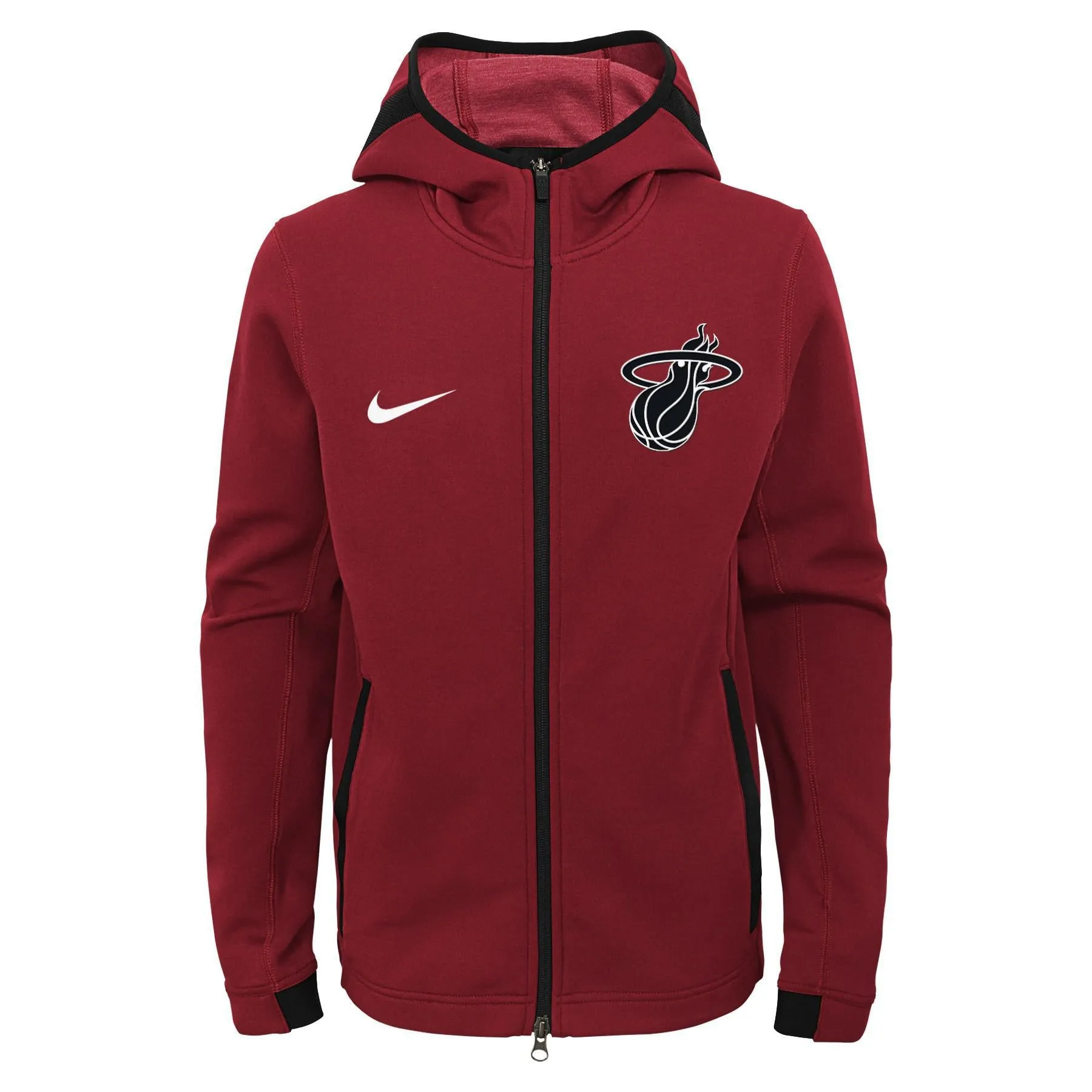 Nike NBA Youth Miami Heat Showtime Full Zip Hoodie