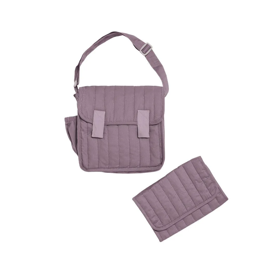 Olli Ella Carrie Convertible Changing Set - Lavender