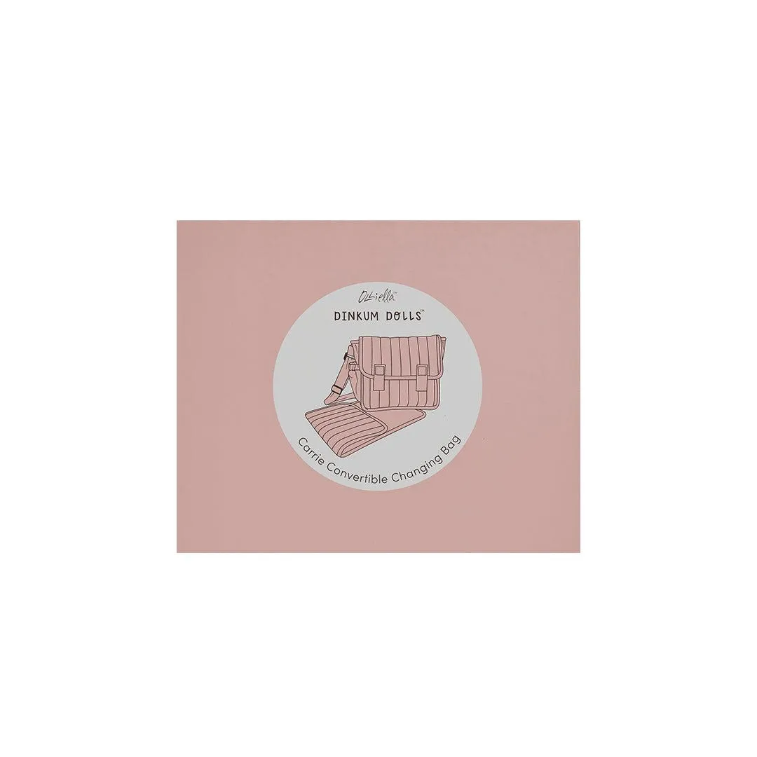 Olli Ella Carrie Convertible Changing Set - Rose