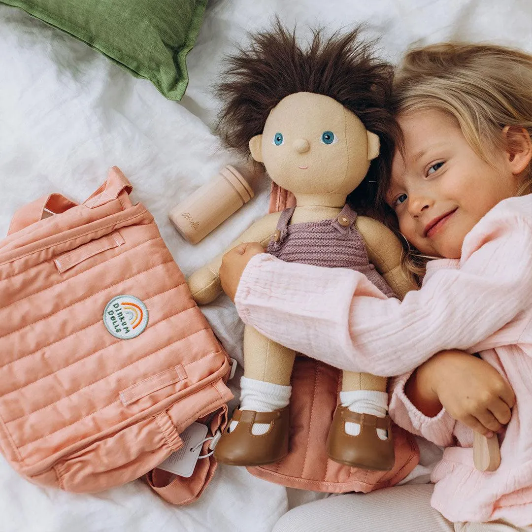 Olli Ella Carrie Convertible Changing Set - Rose