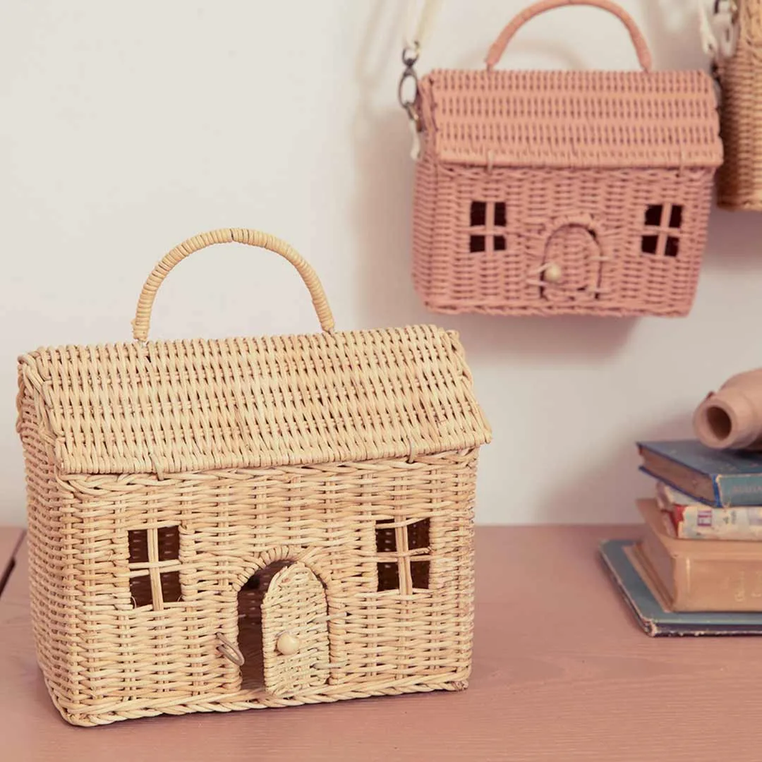 Olli Ella Casa Clutch - Straw
