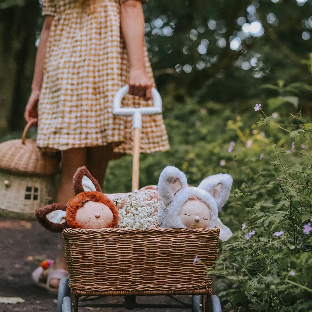 Olli Ella Cozy Dinkums Fox Doll - Finnley - Rust