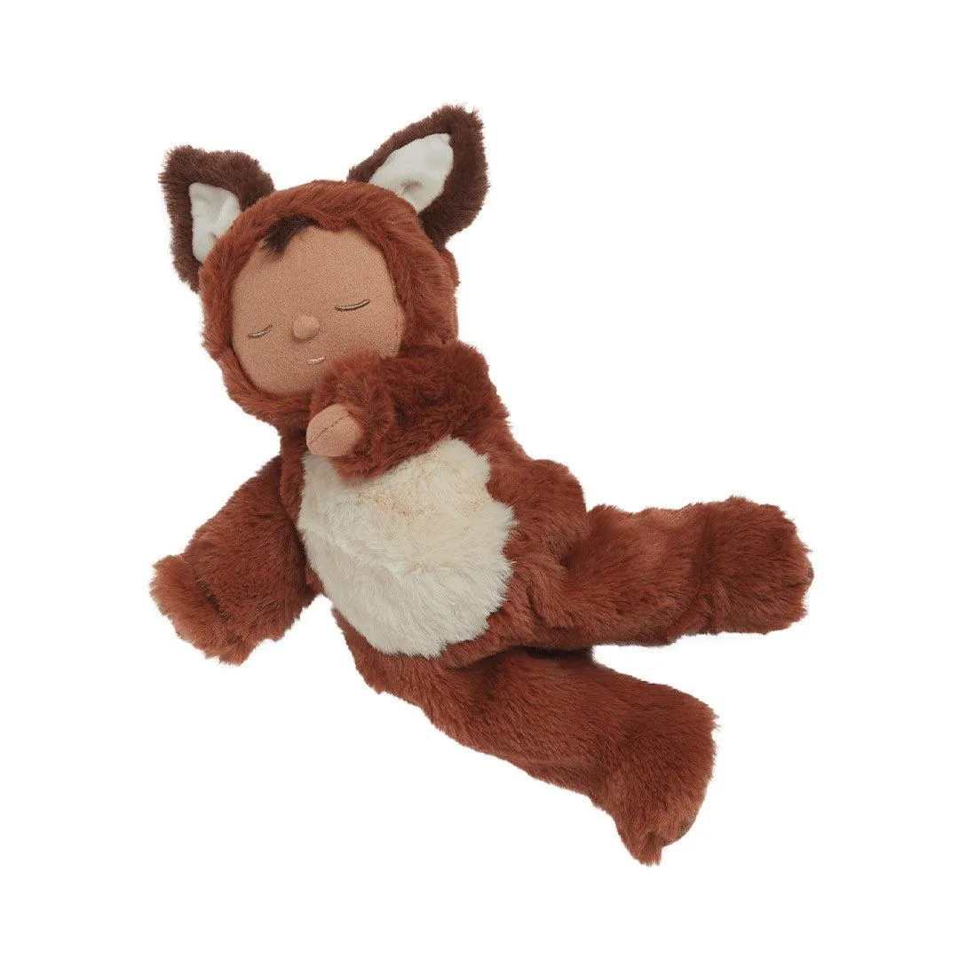 Olli Ella Cozy Dinkums Fox Doll - Finnley - Rust