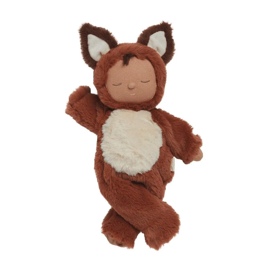 Olli Ella Cozy Dinkums Fox Doll - Finnley - Rust