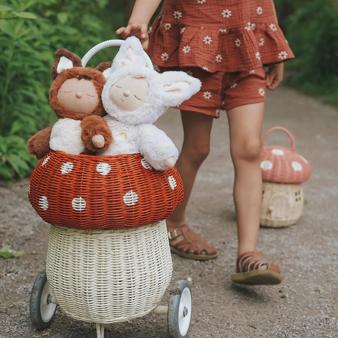 Olli Ella Cozy Dinkums Fox Doll - Finnley - Rust