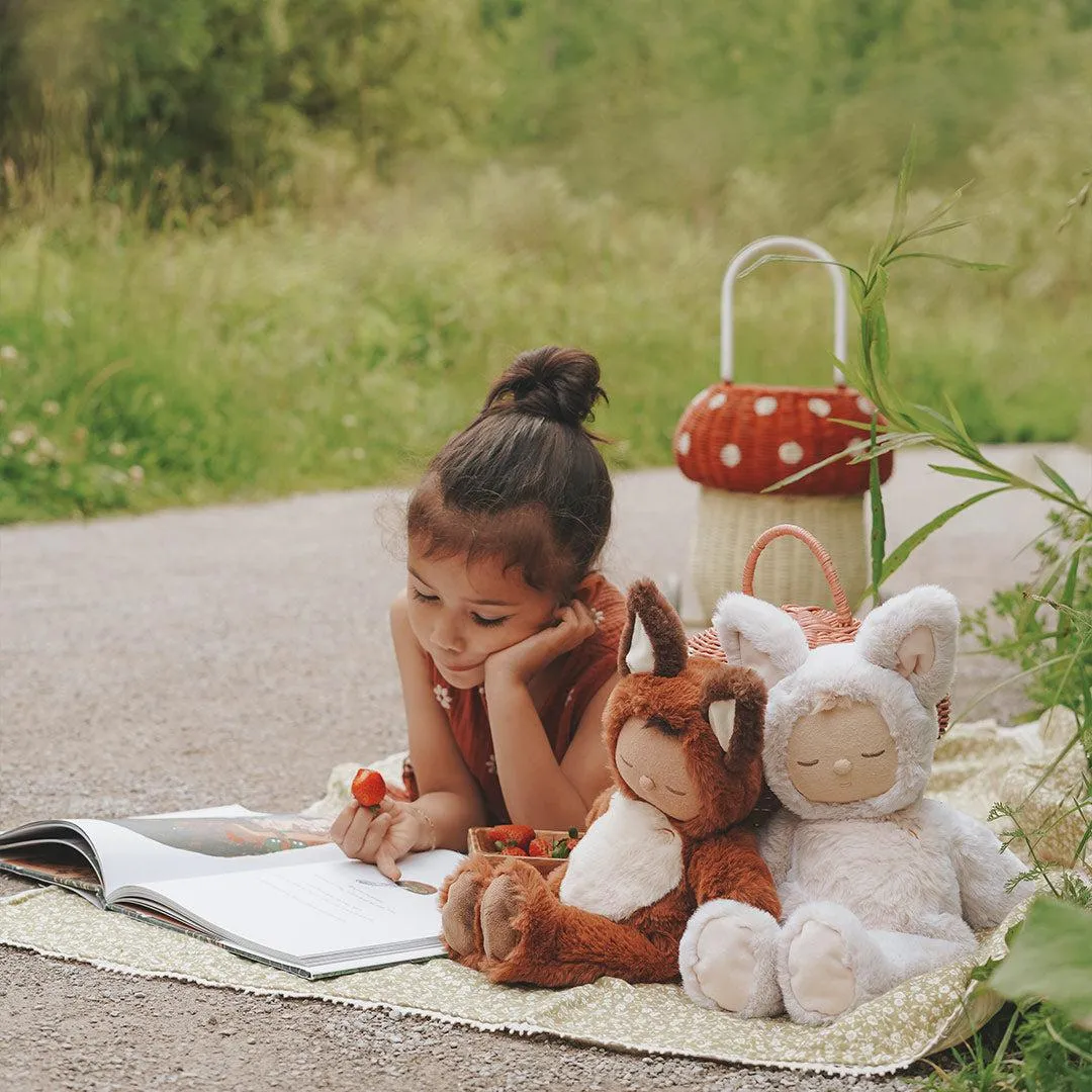 Olli Ella Cozy Dinkums Fox Doll - Finnley - Rust
