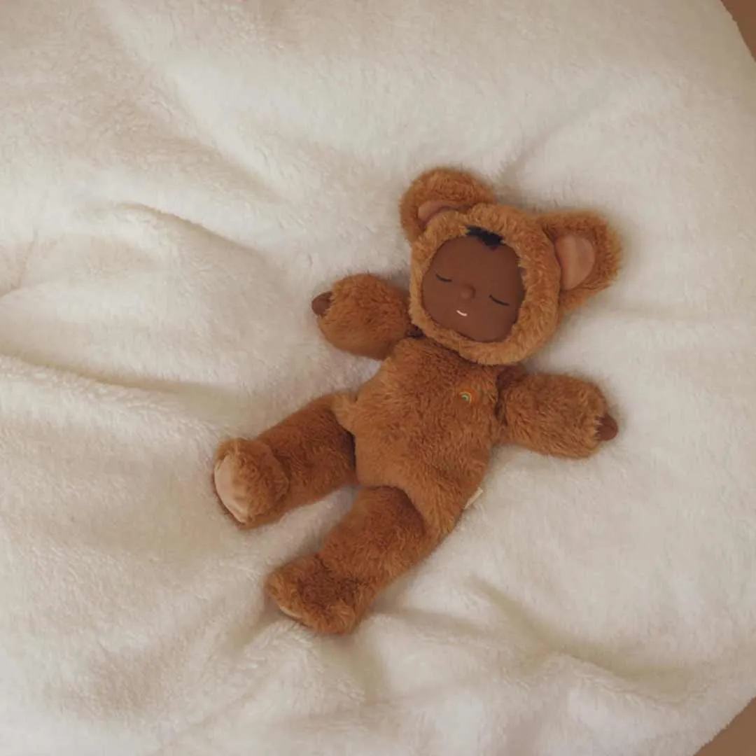 Olli Ella Cozy Dozy Dinkum Doll - Teddy Mini