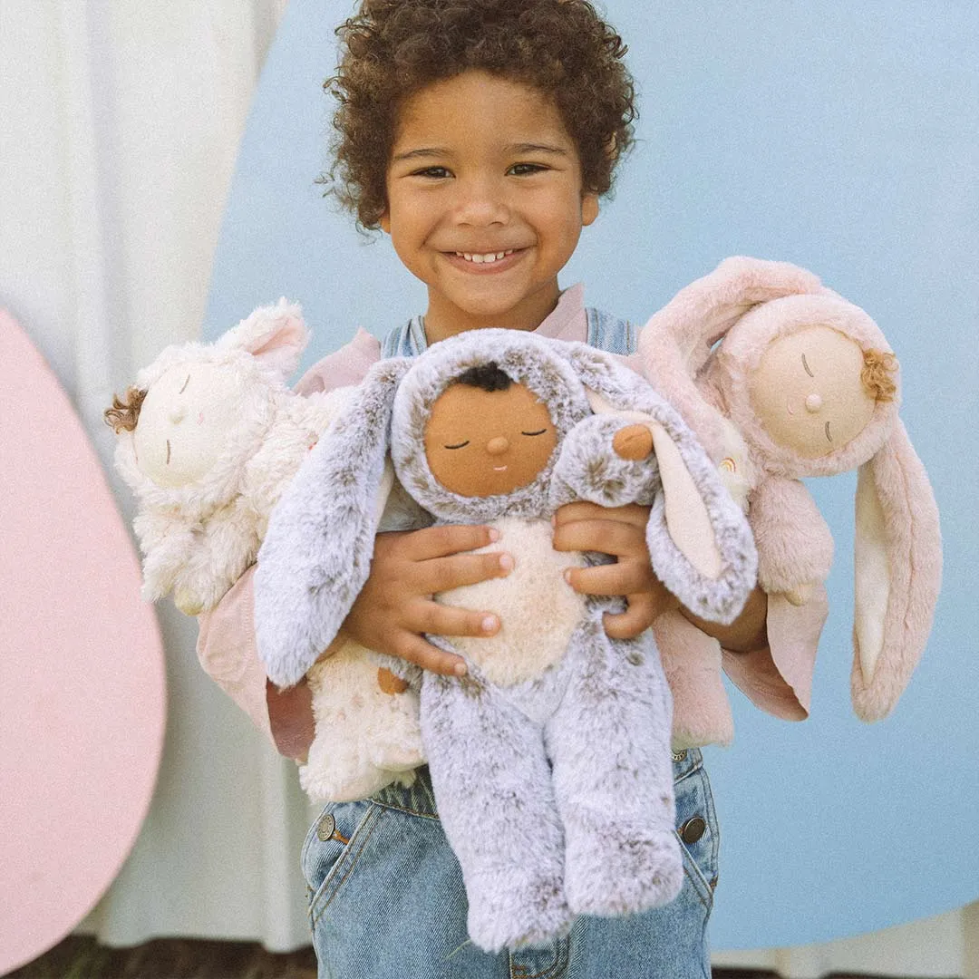 Olli Ella Cozy Dozy Dinkums Lamby Doll - Cocoa Cream - Muffin