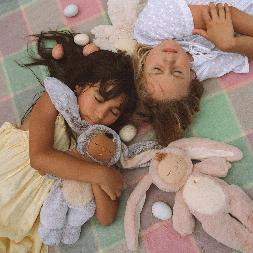 Olli Ella Cozy Dozy Dinkums Lamby Doll - Cocoa Cream - Muffin