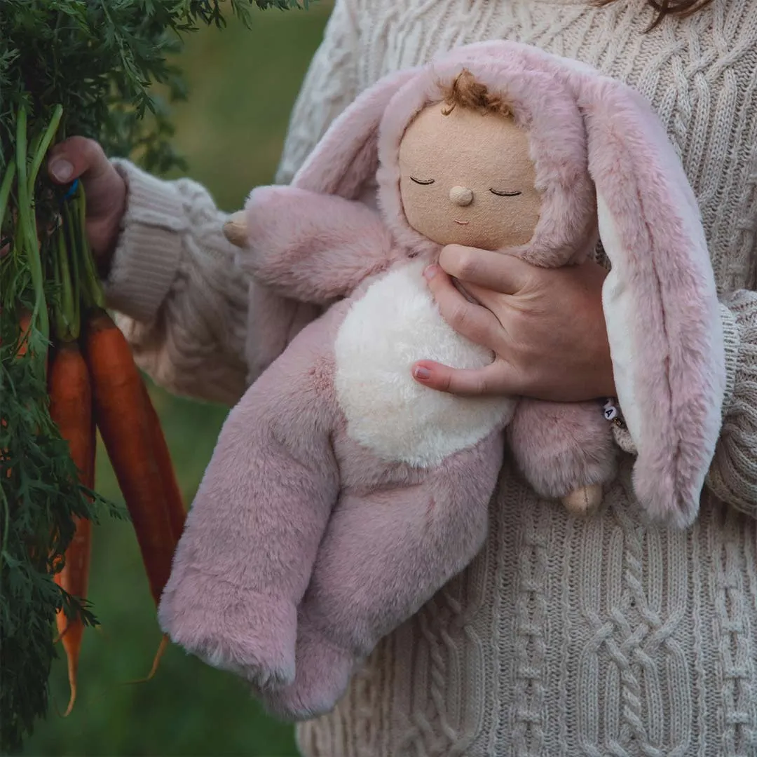 Olli Ella Cozy Dozy Dinkums Lamby Doll - Rose - Flopsy