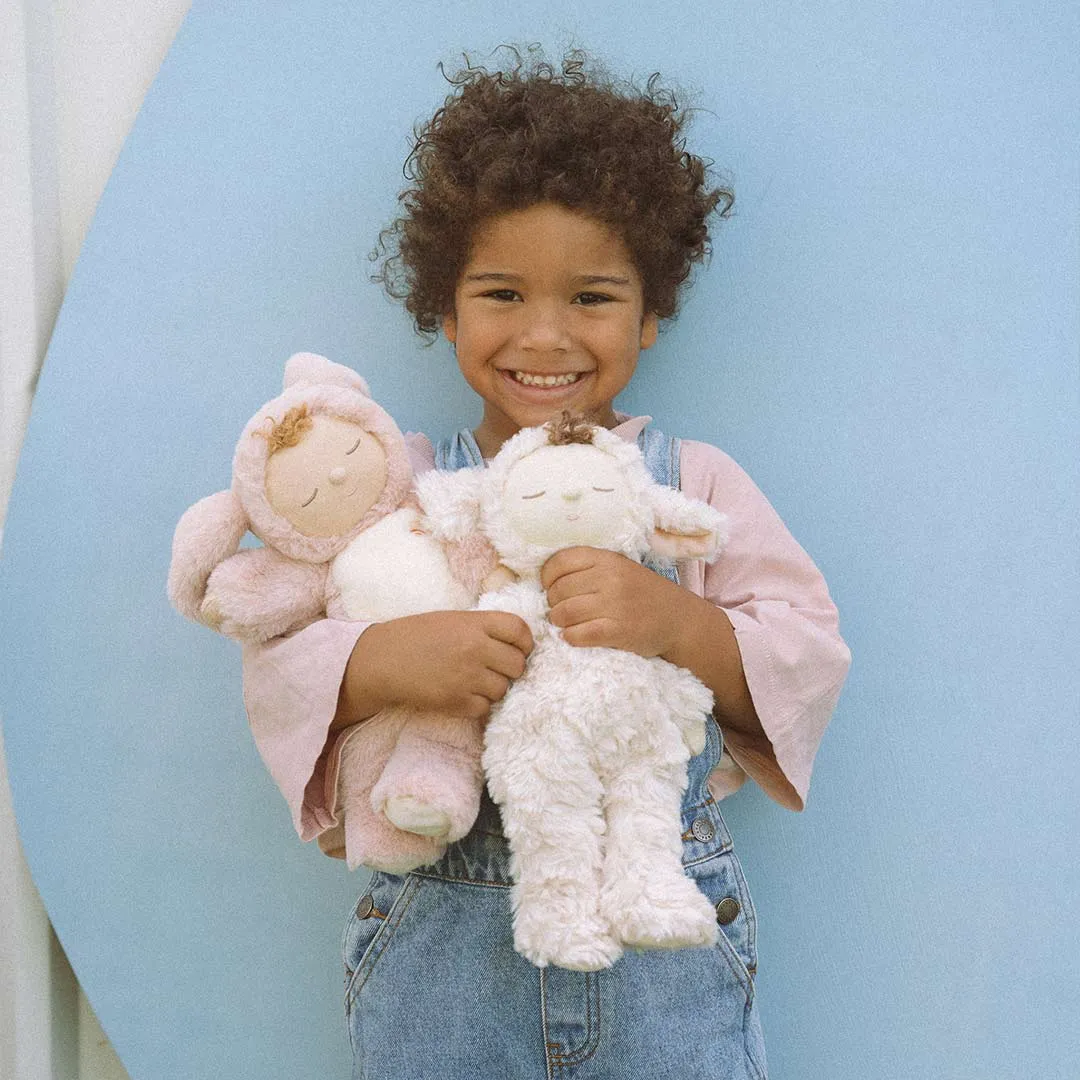 Olli Ella Cozy Dozy Dinkums Lamby Doll - Vanilla  - Pookie