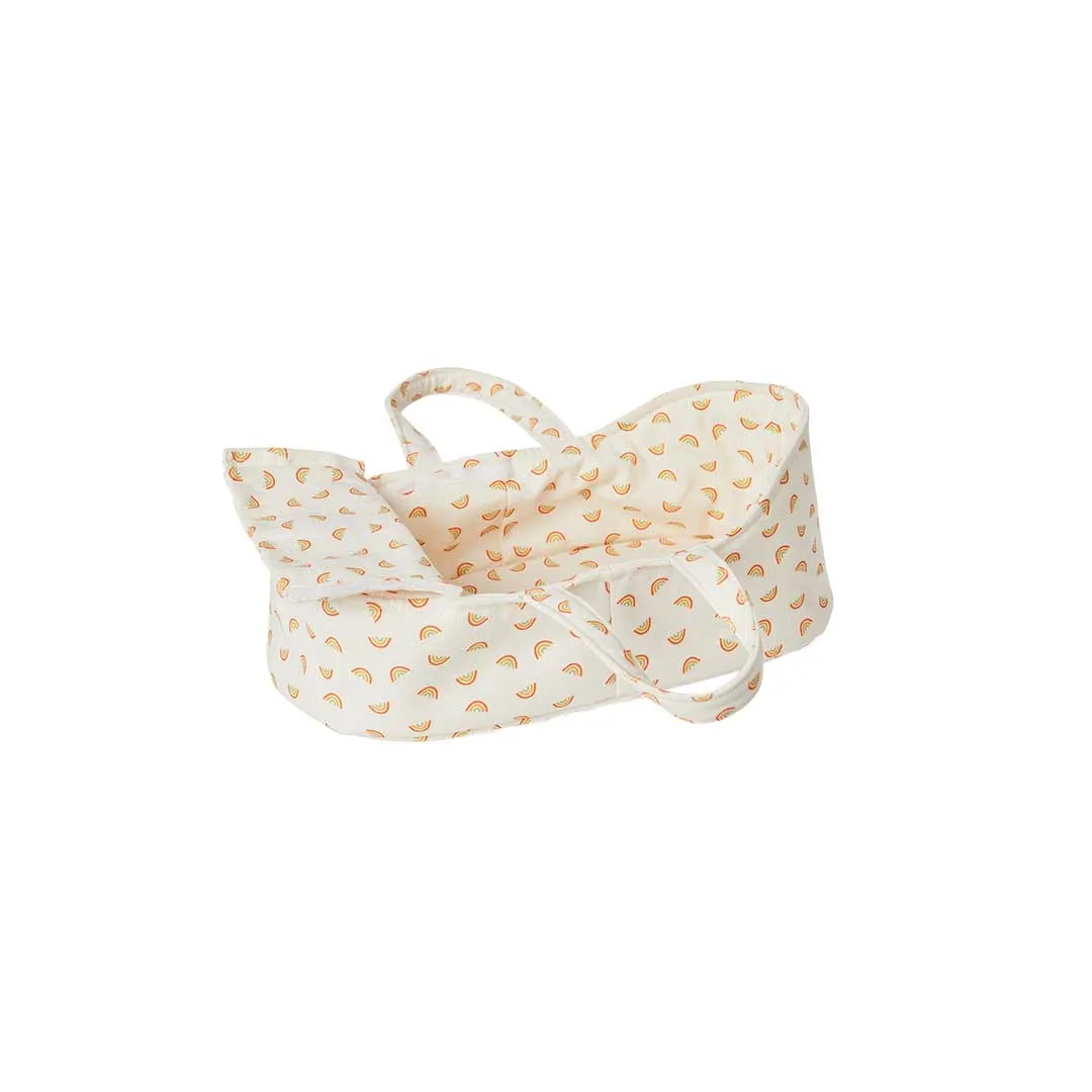 Olli Ella Dinkum Doll Carry Cot - Rainbow