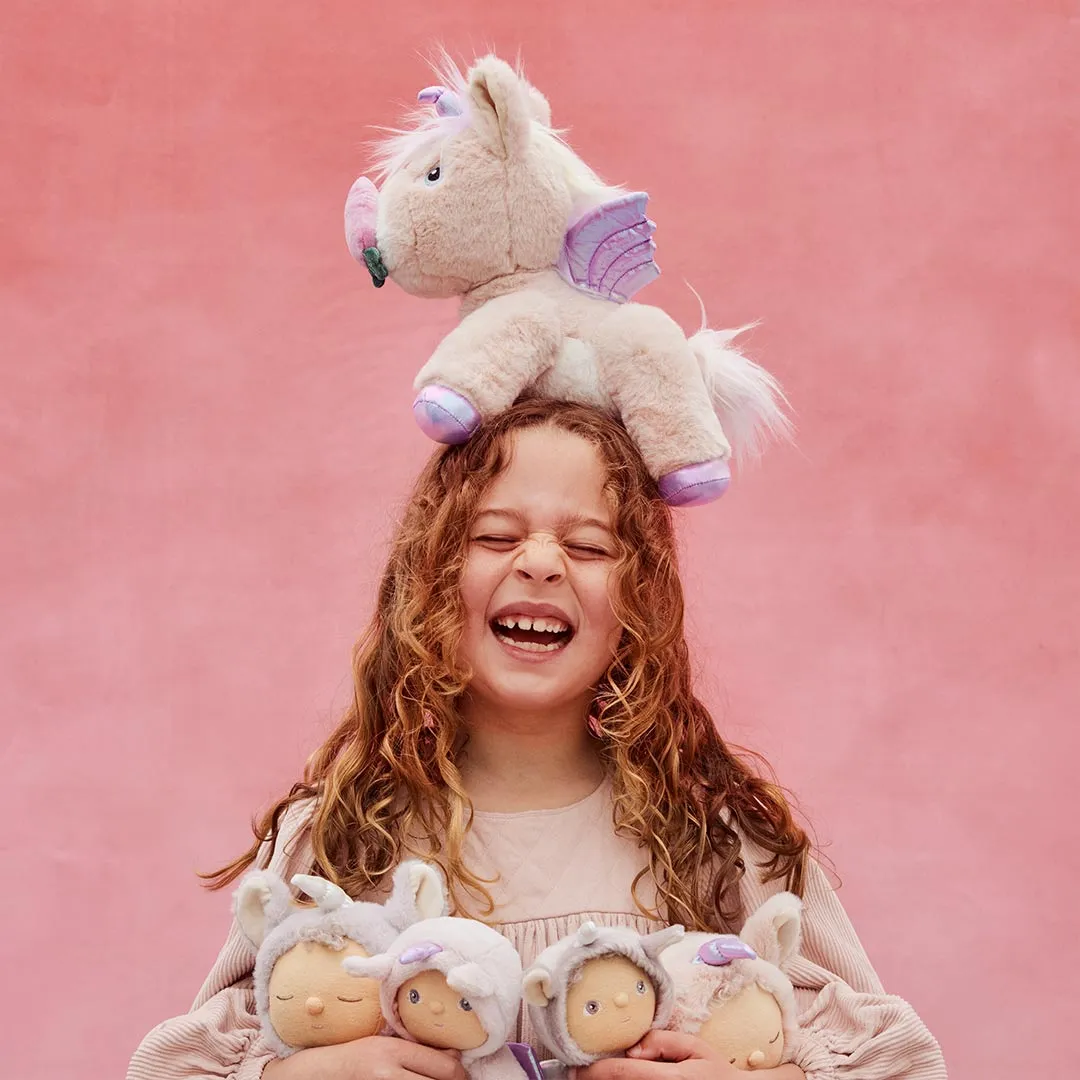 Olli Ella Dinkum Unicorn Shimmer - Pink