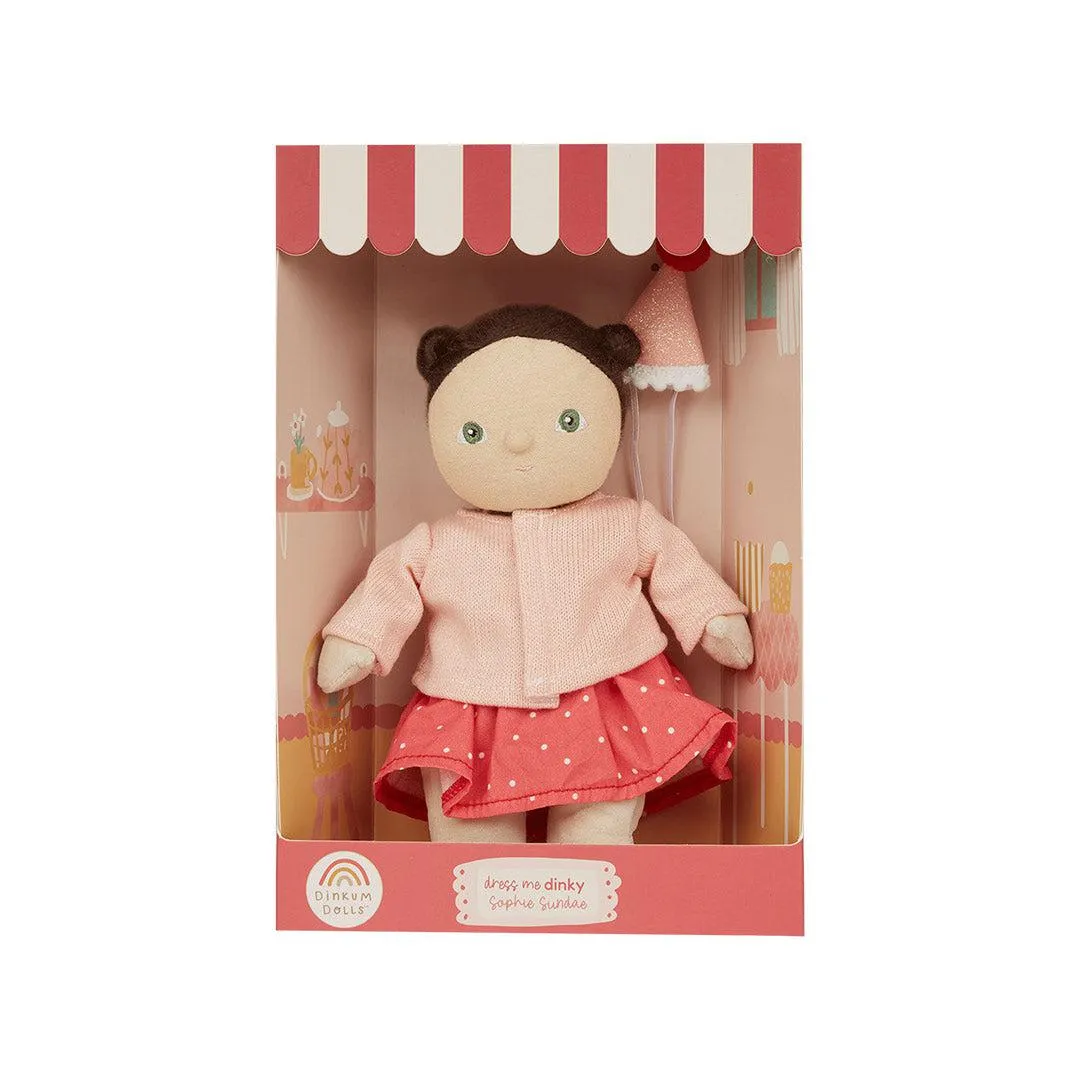 Olli Ella Dress Me Dinky - Sophie Sundae - Red