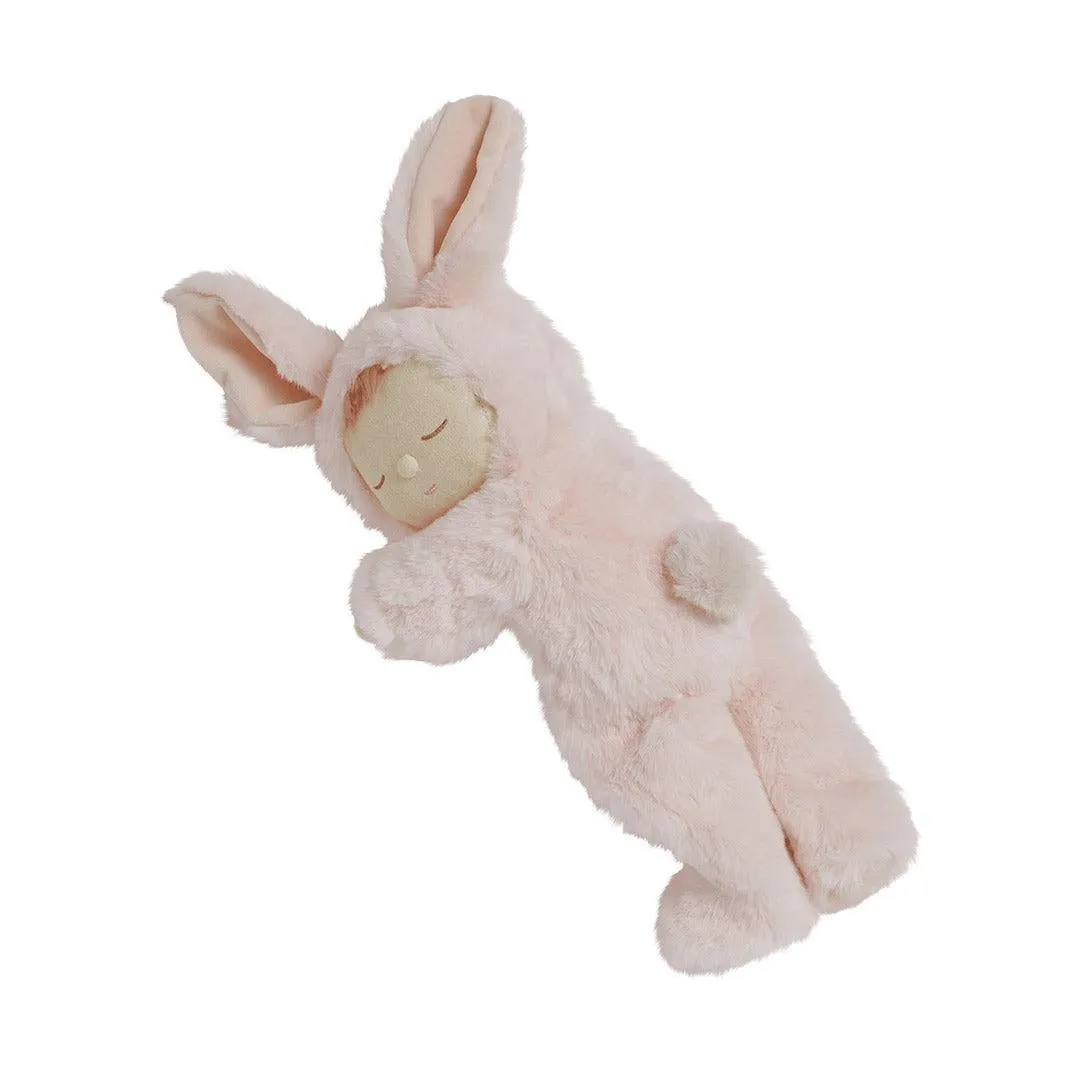 Olli Ella Lullaby Cozy Dinkum  - Bunny Moppet  - Pink