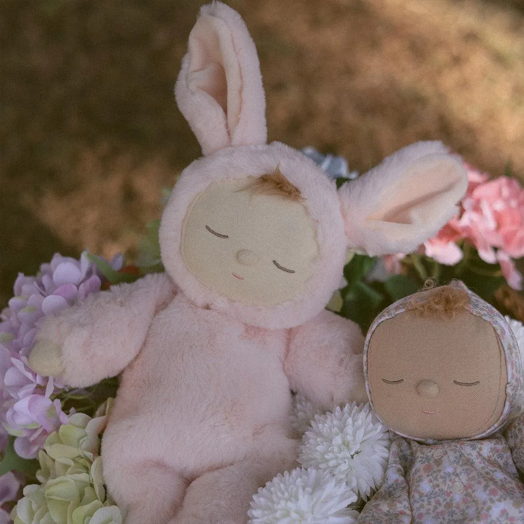 Olli Ella Lullaby Cozy Dinkum  - Bunny Moppet  - Pink