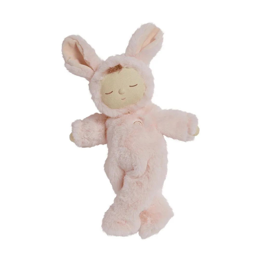 Olli Ella Lullaby Cozy Dinkum  - Bunny Moppet  - Pink