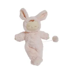 Olli Ella Lullaby Cozy Dinkum  - Bunny Moppet  - Pink