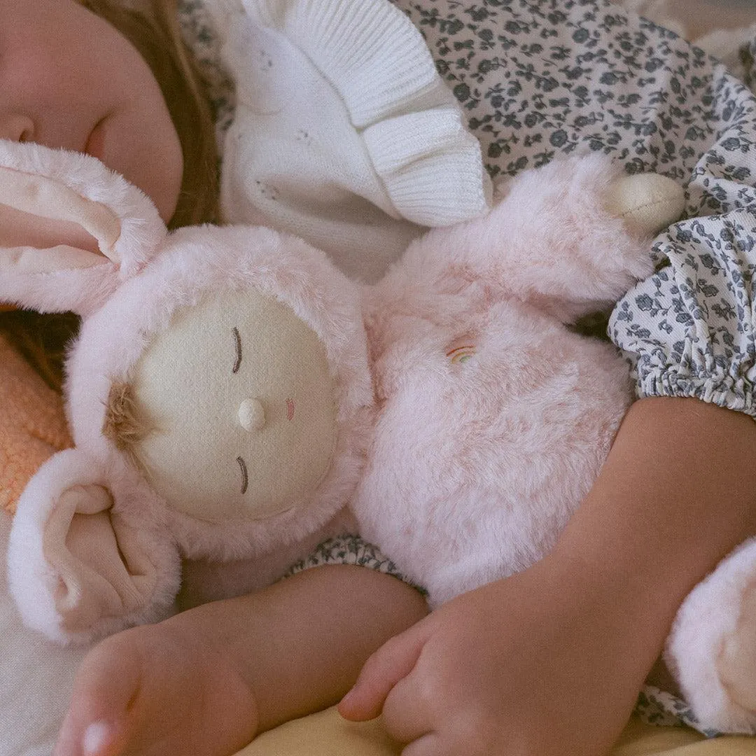 Olli Ella Lullaby Cozy Dinkum  - Bunny Moppet  - Pink