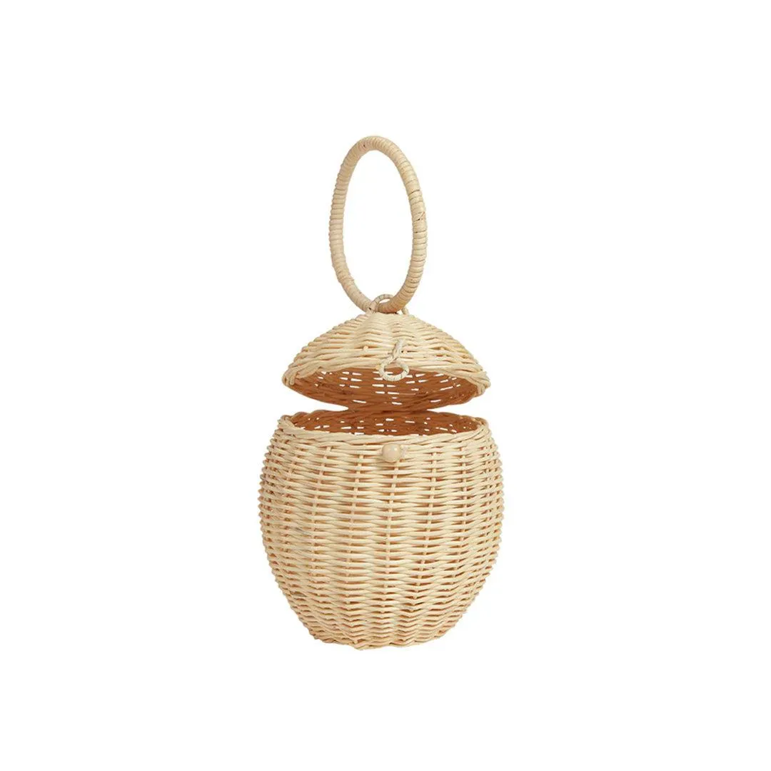 Olli Ella Rattan Egg Basket