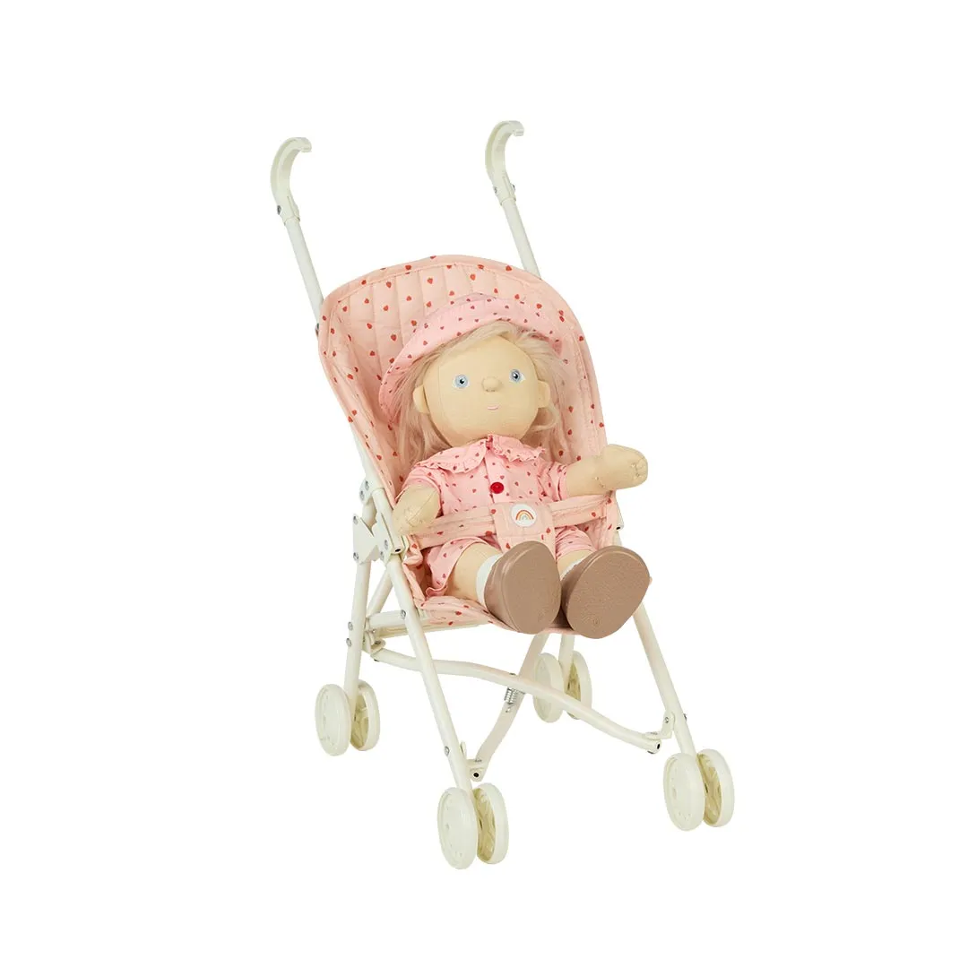 Olli Ella Sollie Stroller - Strawberry