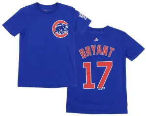 Outerstuff MLB Youth Chicago Cubs Kris Bryant #17 Player T-Shirt