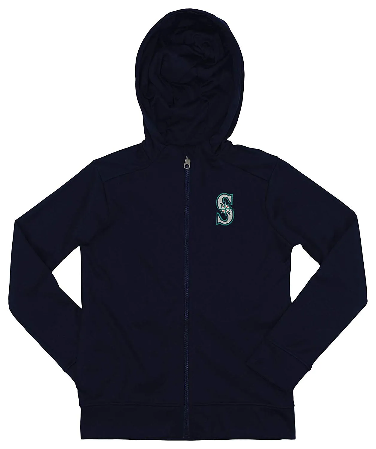 Outerstuff MLB Youth/Kids Seattle Mariners Performance Full Zip Hoodie