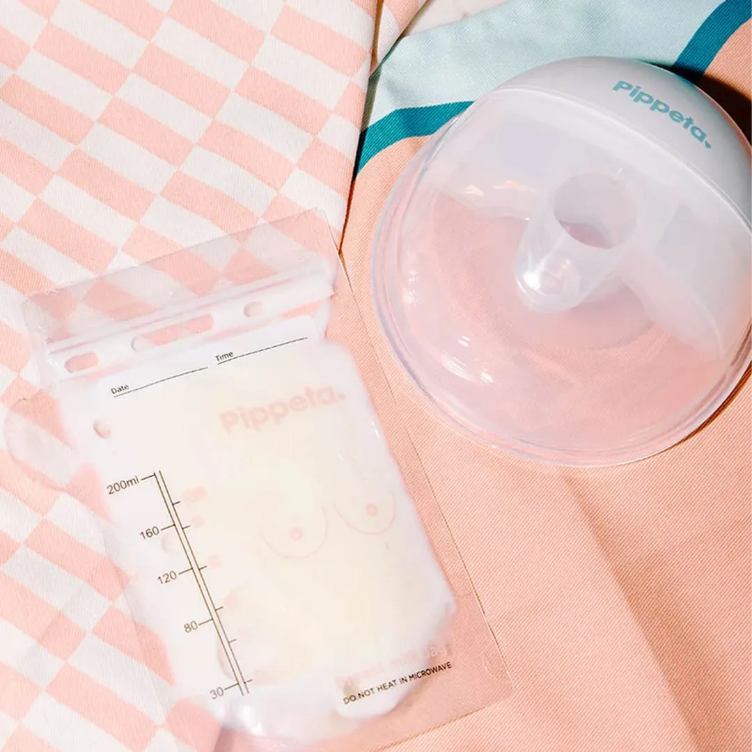Pippeta Compact LED Hands Free Breast Pump - 2 Pack