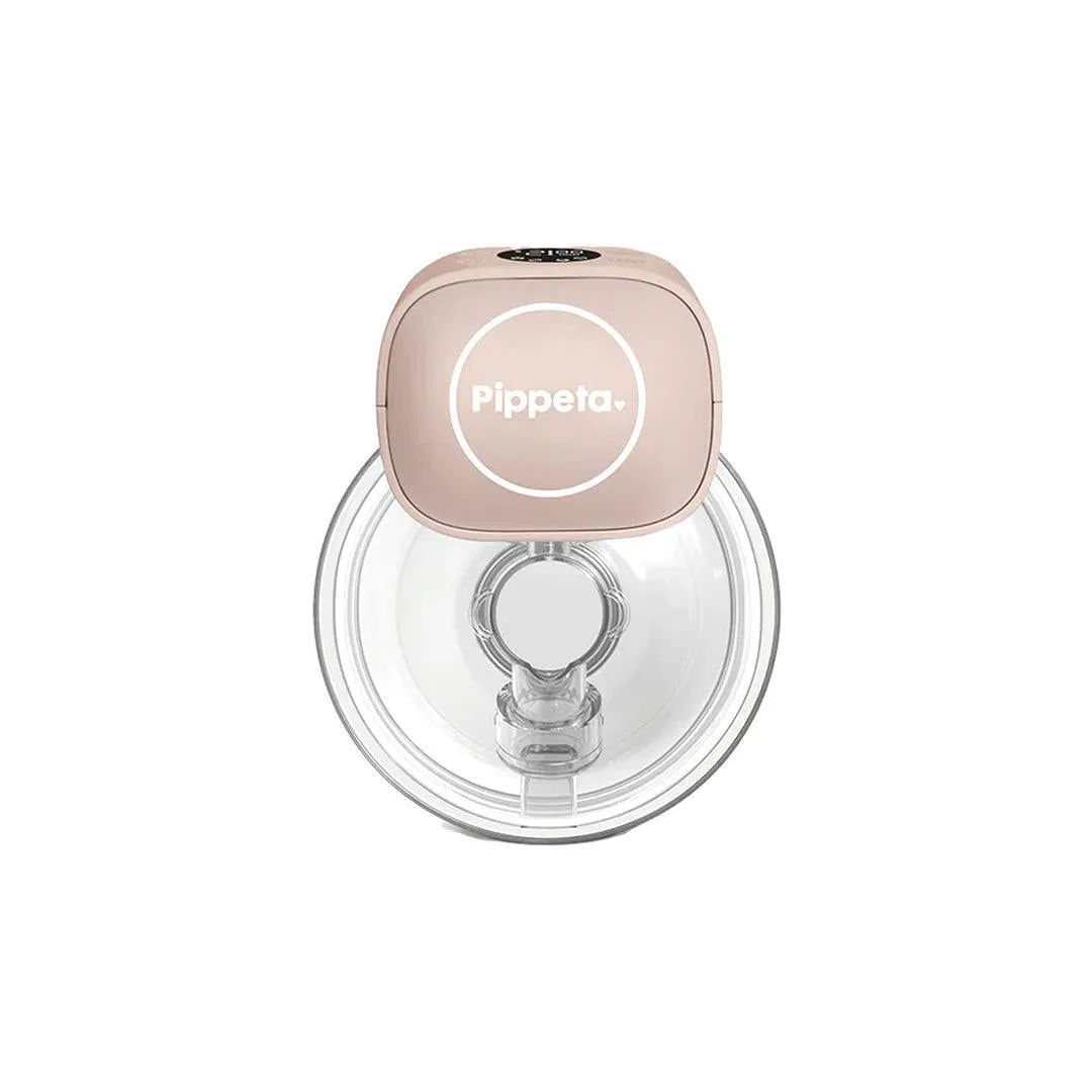Pippeta LED Wearable Hands Free Breast Pump - 2 Pack - Ash Rose