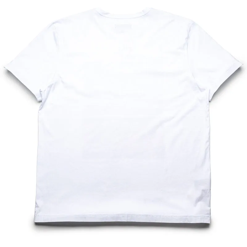 Purple Brand Above & Below Tee - White