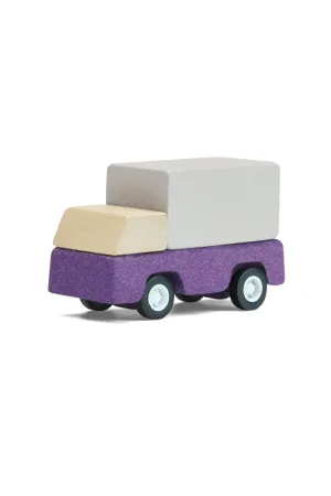 Purple Delivery Truck