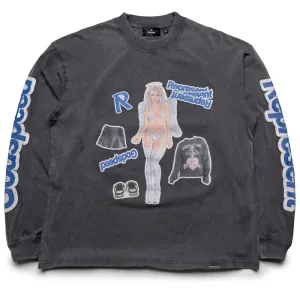 Represent Question Your Innocence L/S Tee - Vintage Grey