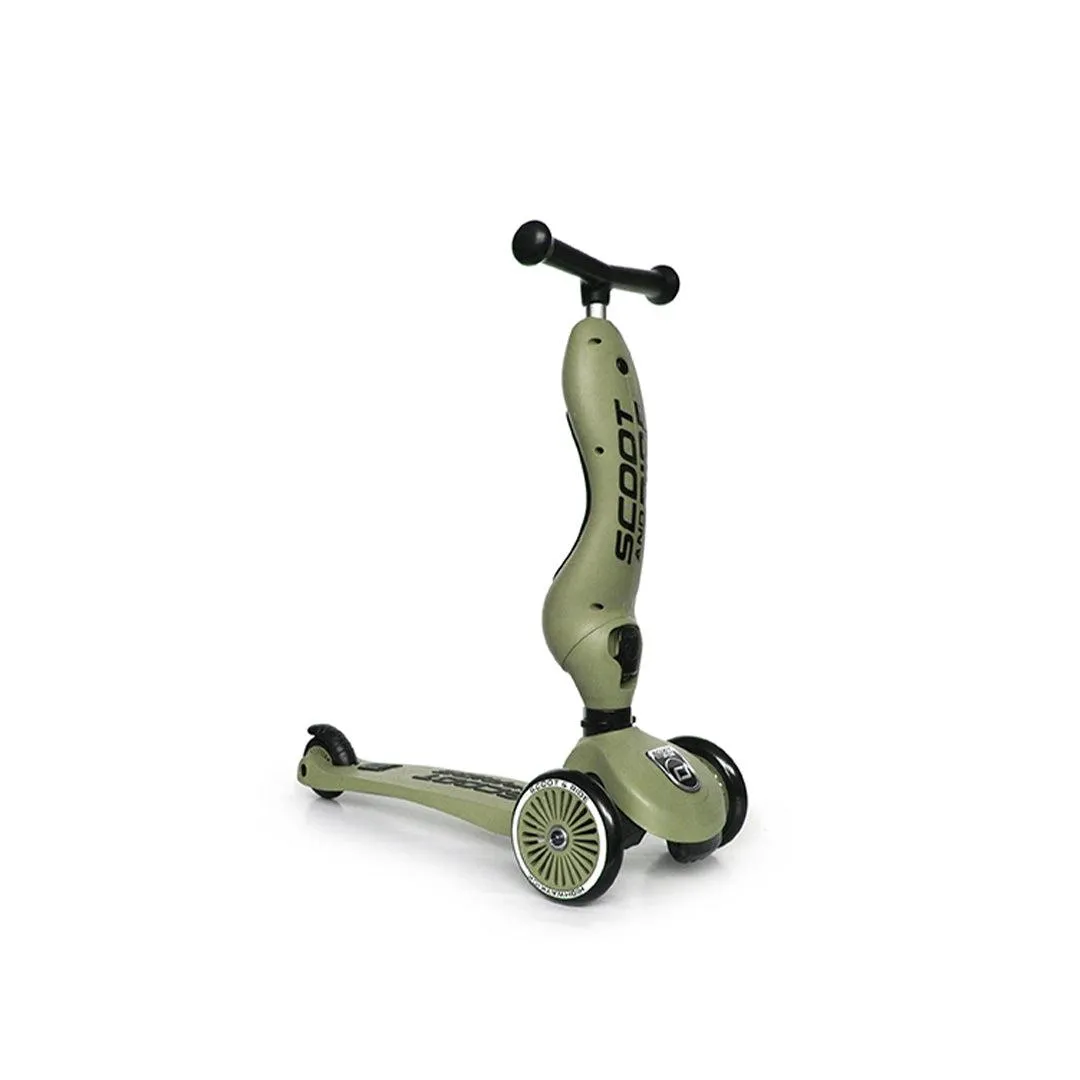Scoot and Ride Highway Kick 1 - Olive
