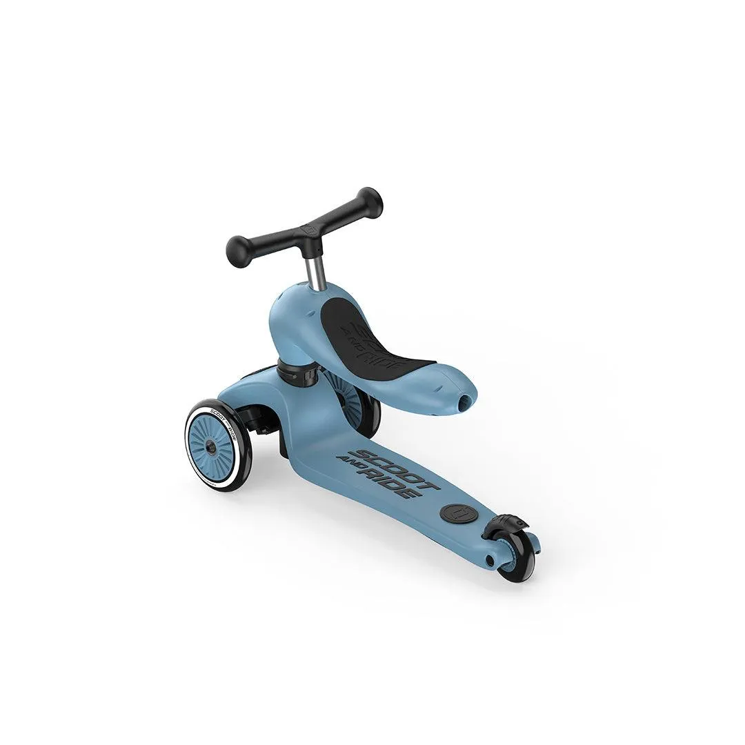 Scoot and Ride Highwaykick 1 Push & Go - Steel