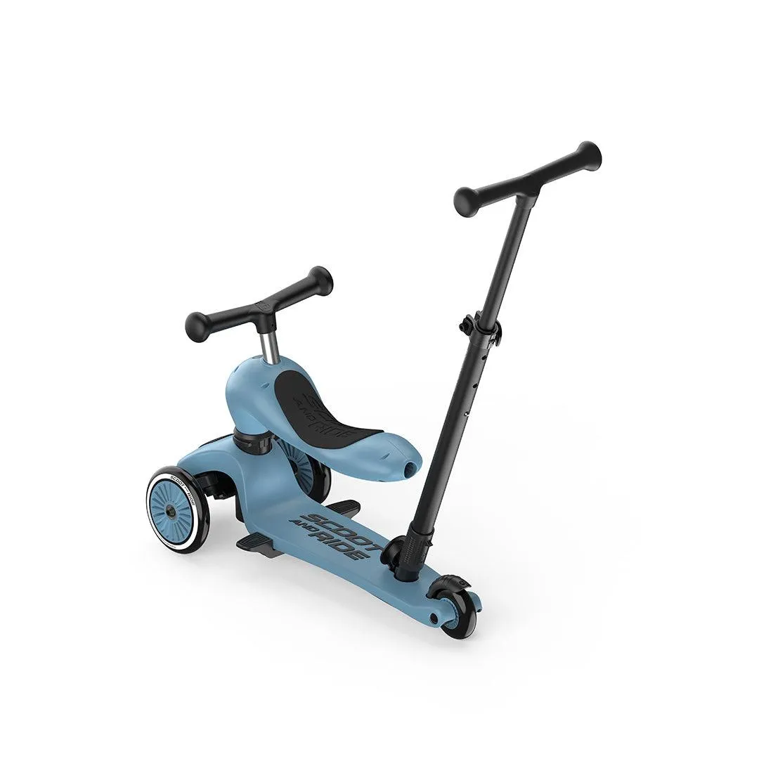 Scoot and Ride Highwaykick 1 Push & Go - Steel