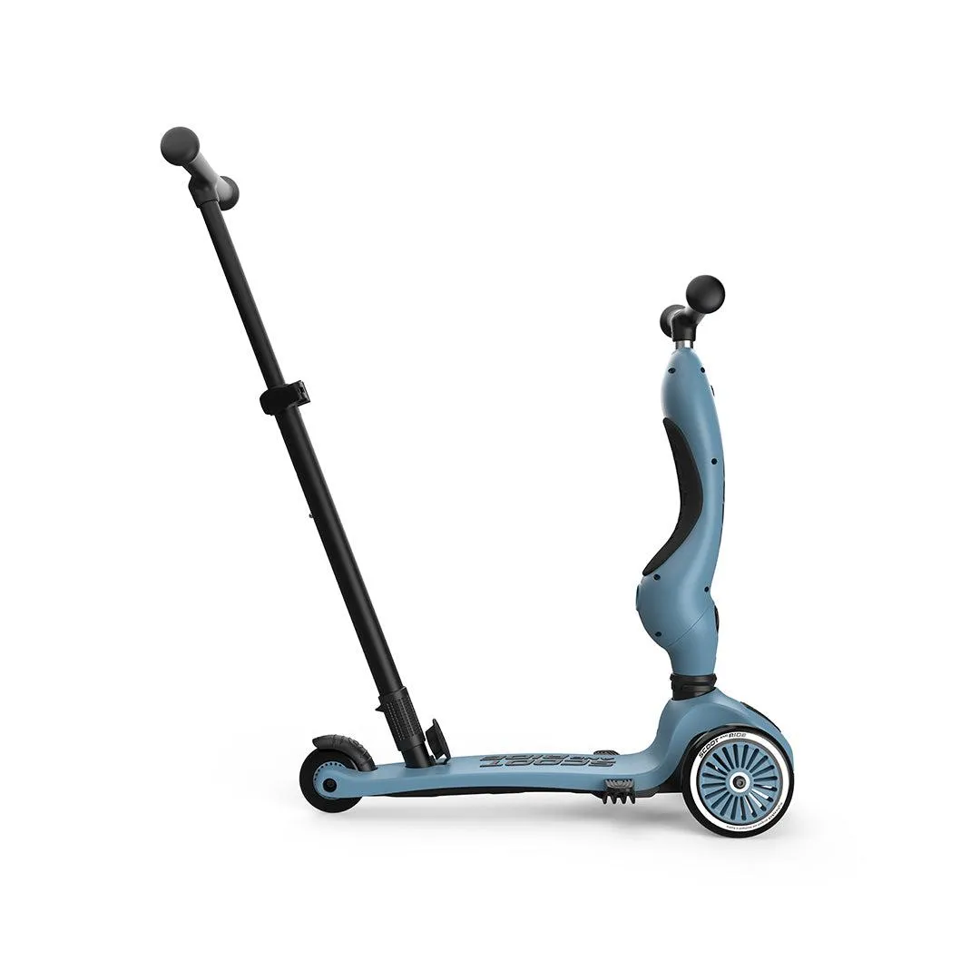 Scoot and Ride Highwaykick 1 Push & Go - Steel