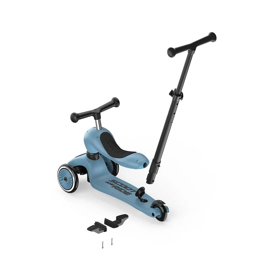Scoot and Ride Highwaykick 1 Push & Go - Steel